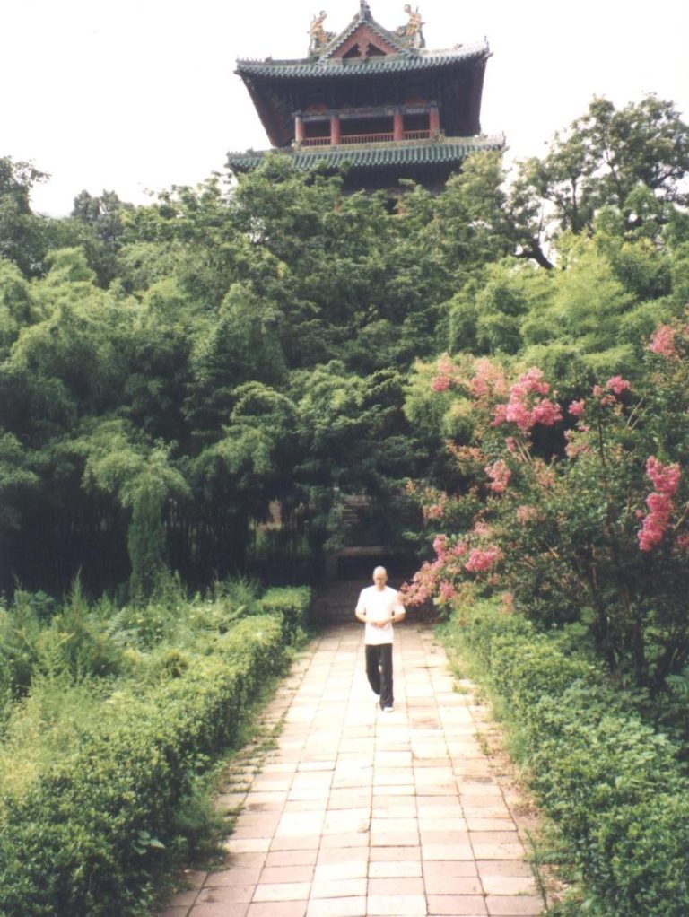 Shaolin 98 Marvin Sadrinna 1998 im Shaolin Tempel